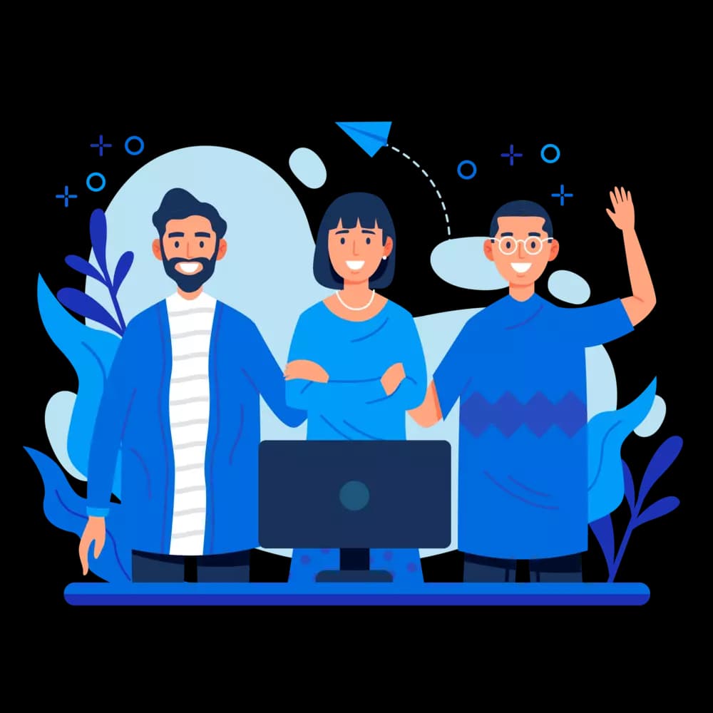 Before and after retouching