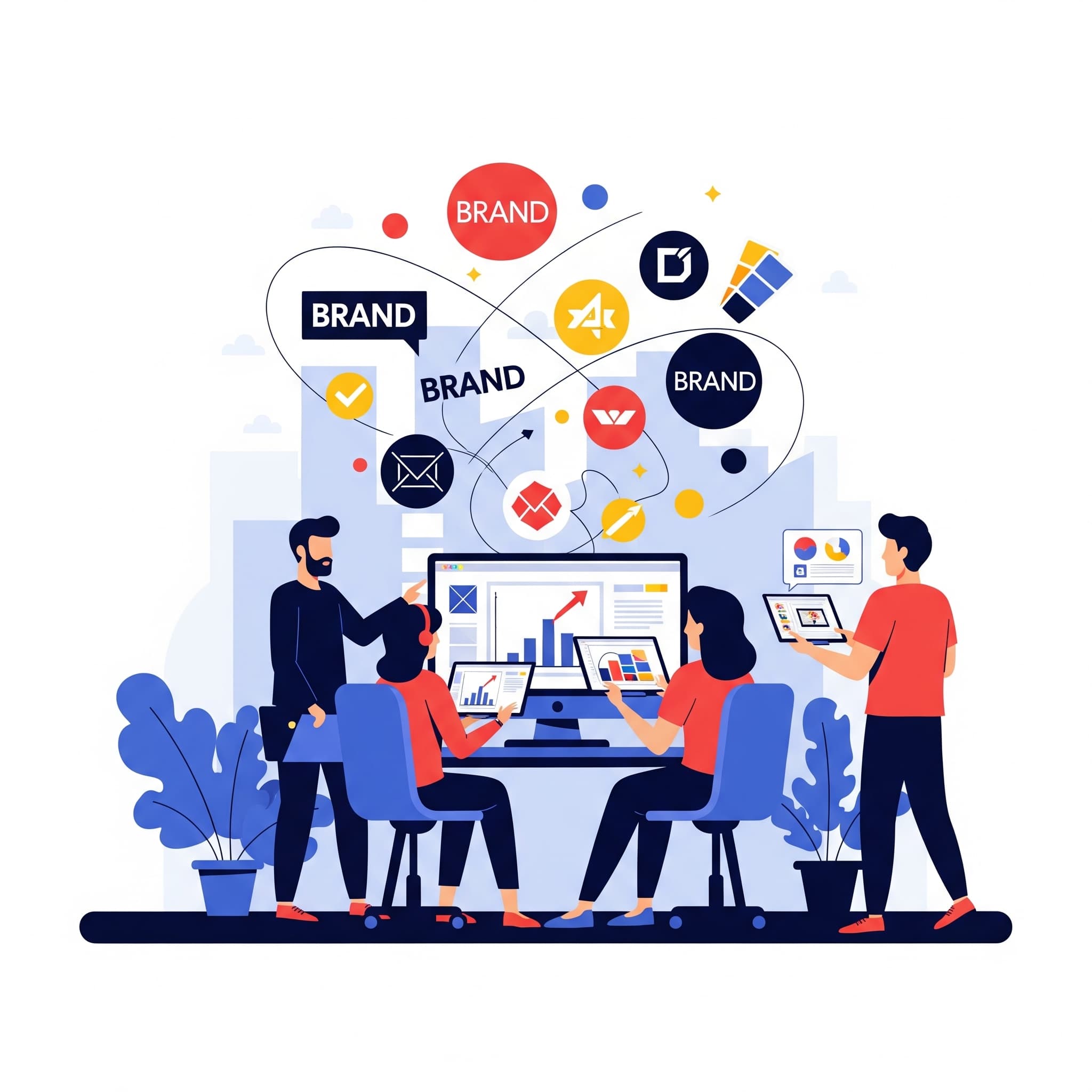 Before and after retouching