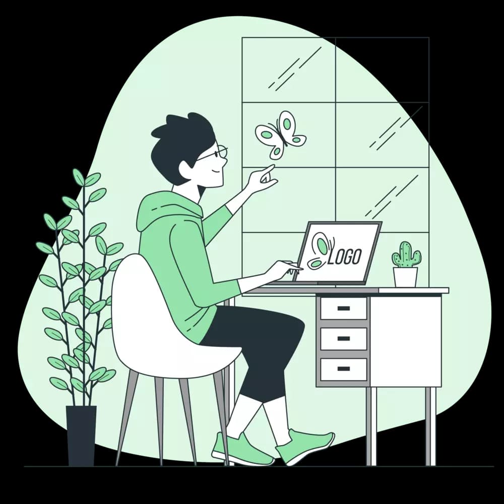 Before and after retouching