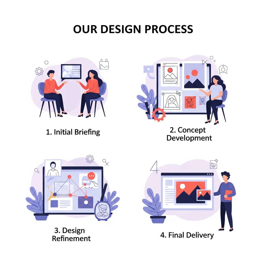 Before and after retouching