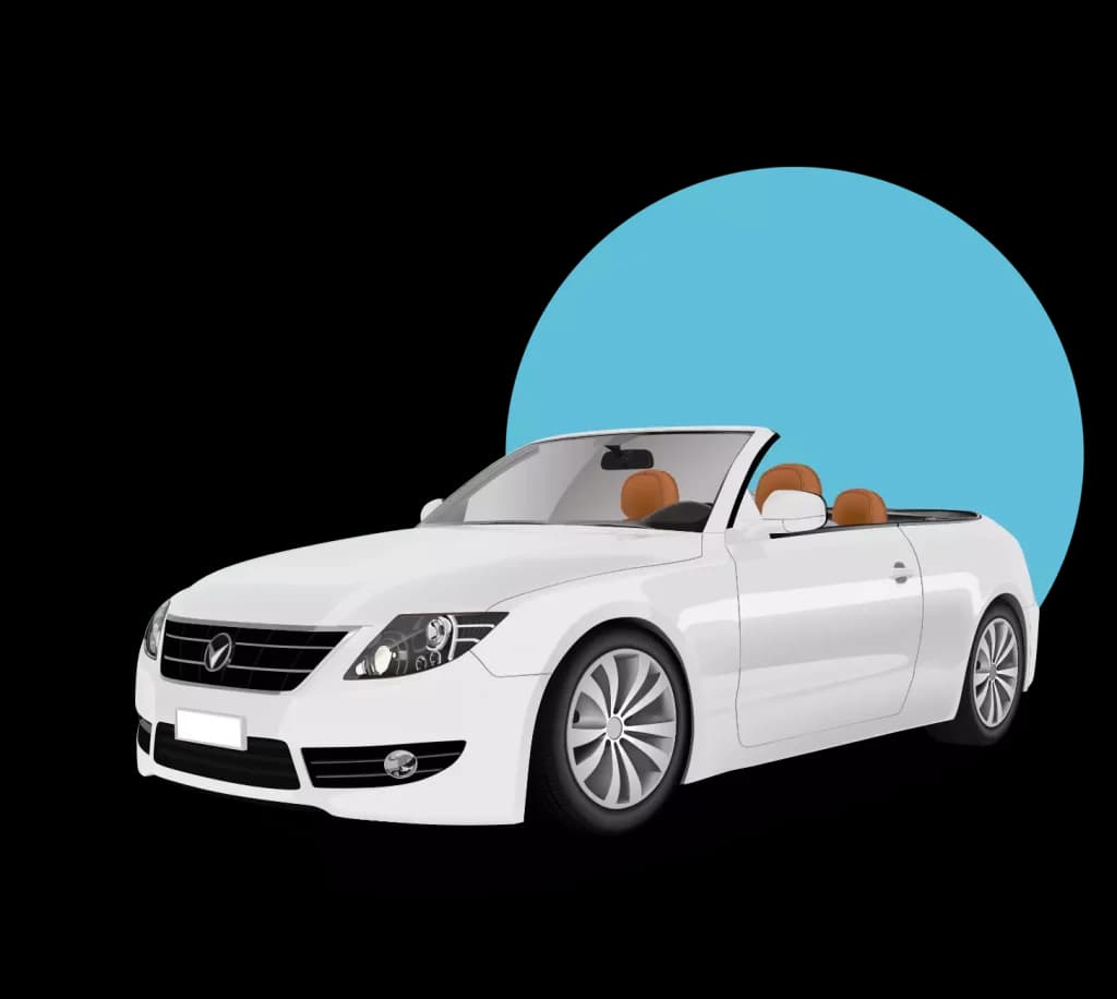 Before and after retouching