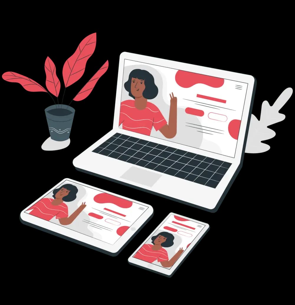 Before and after retouching