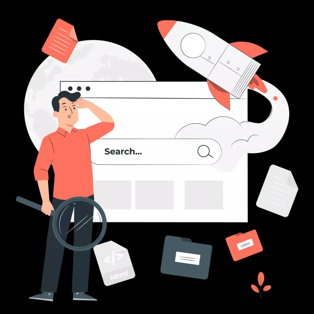 Before and after retouching