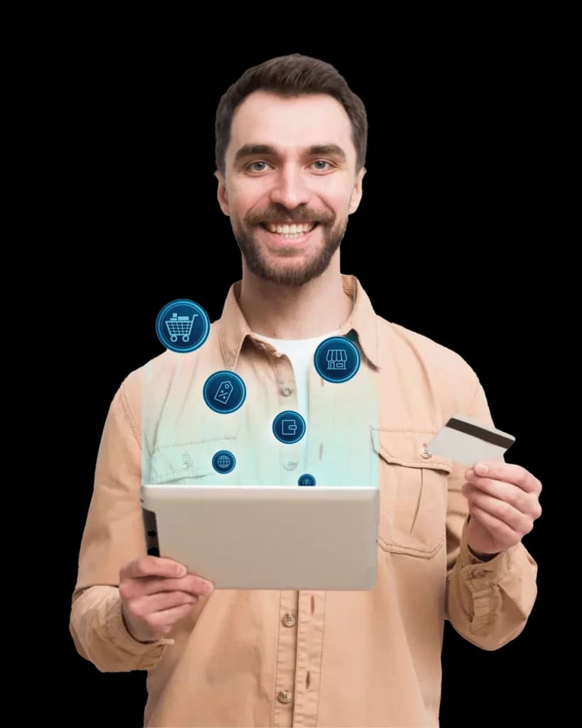 Before and after retouching