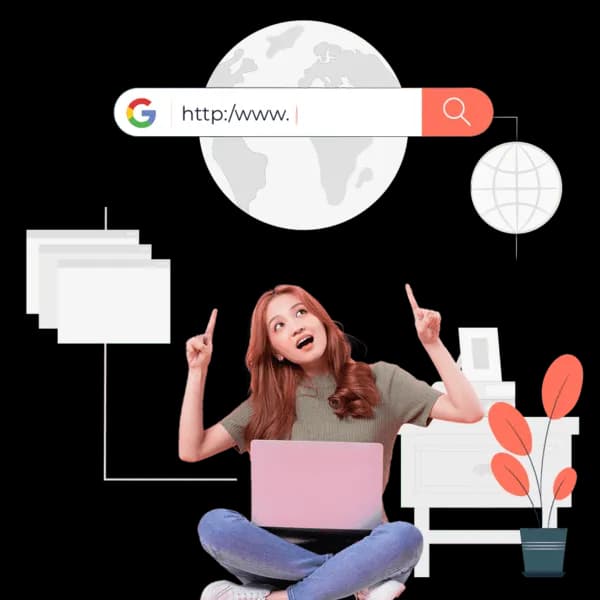 Before and after retouching