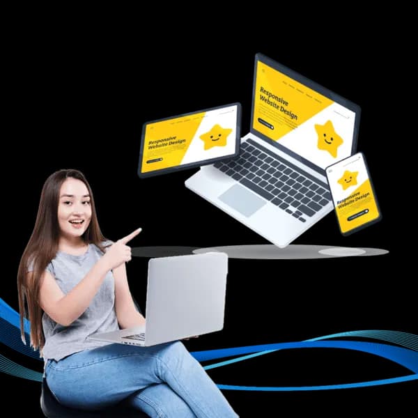 Before and after retouching