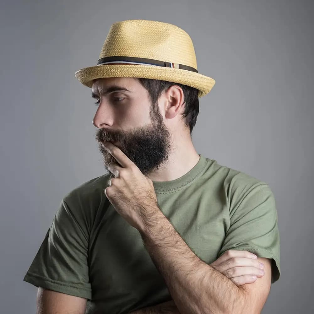 Before and after retouching